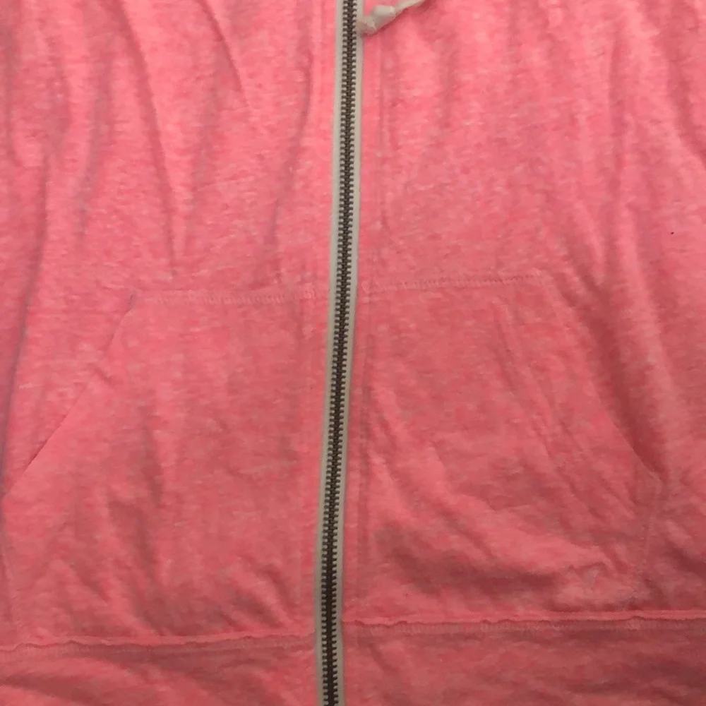 American Eagle hot pink lightweight zip-up - Picture 4 of 4